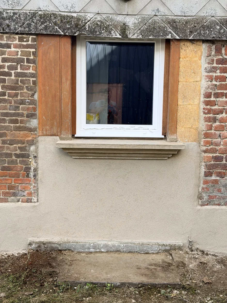 Ouvertures & façades — vue 1 des travaux SAS DERVAUX